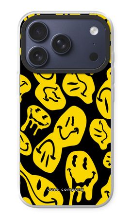 Melting smiley - Yellow