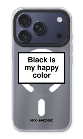 Black is my happy color