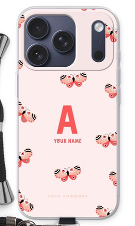 Rosy Butterflies Monogram