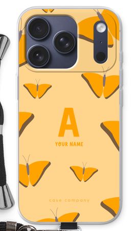 Amber Butterflies Monogram