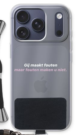 Fouten maken u niet