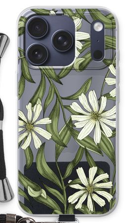 White flower pattern