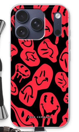 Melting Smiley - Red