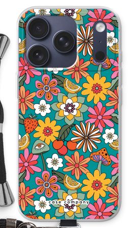 Retro Flowers N°2 - Blue