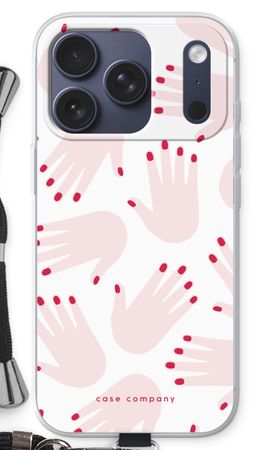 Hands pink