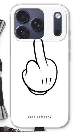 Middle finger white