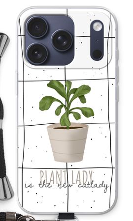 Houseplant on windowpane