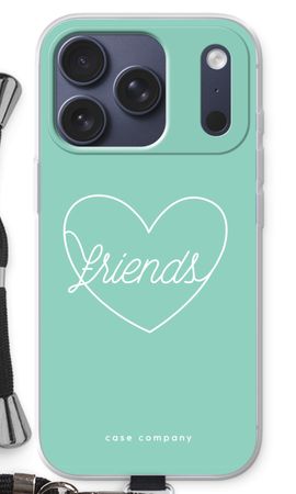 Friends heart pastel