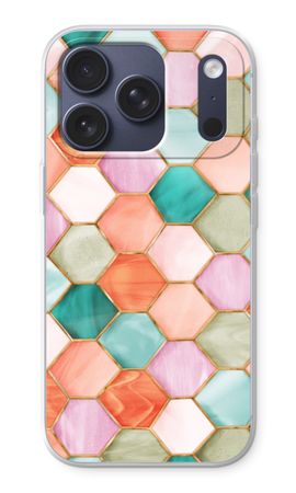 Hexagons in stained glass