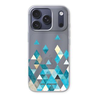 Coloured triangles blue