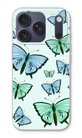 Blue & Green Butterflies