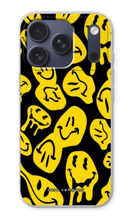 Melting smiley - Yellow