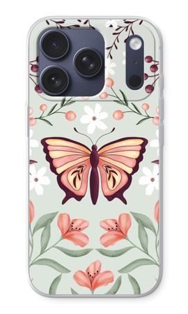 Butterfly in a floral world