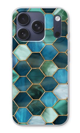 Hexagons in stained glass