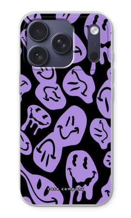 Melting Smiley - Purple