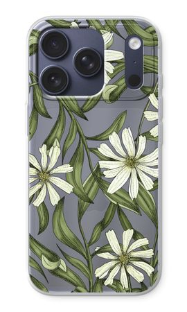 White flower pattern