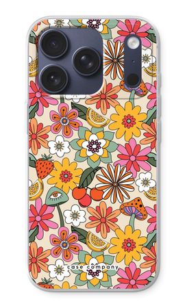 Retro Flowers N°2 - Yellow