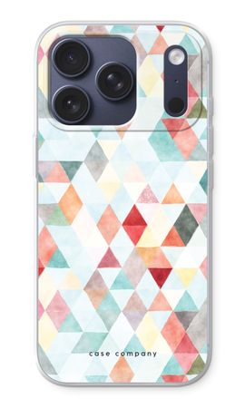 Coloured triangles pastel