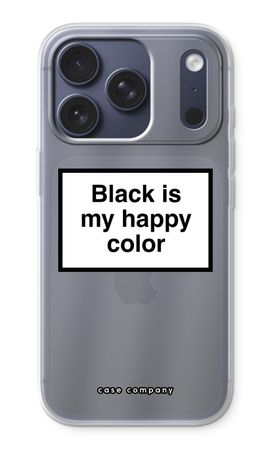 Black is my happy color