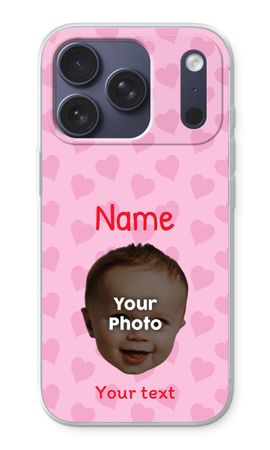 Personalized Face - Hearts N°2