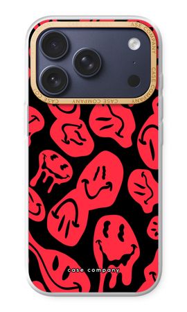 Schmelzender Smiley - Rot