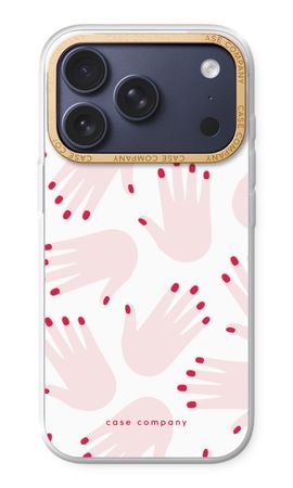 Hands pink
