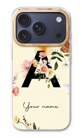 Flirty Flowers Monogram