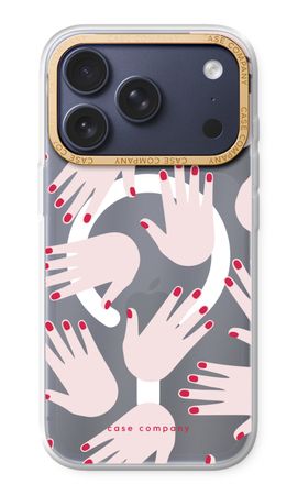 Hands pink