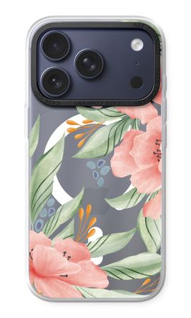 Zartrosa Blumen