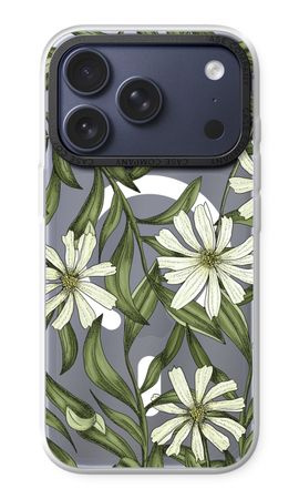 White flower pattern