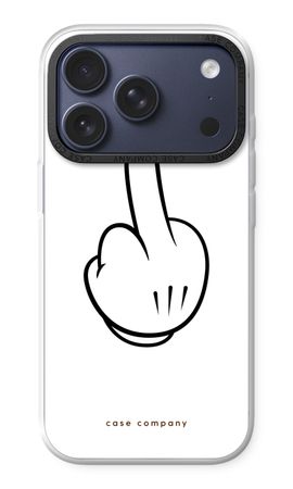 Middle finger white