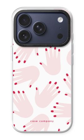 Hands pink