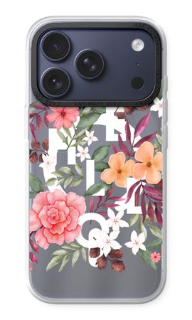 Hello in flowers