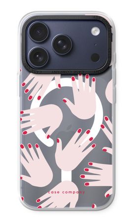 Hands pink