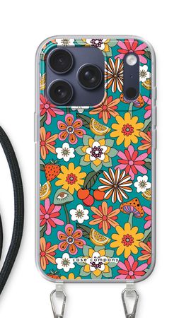 Retro Flowers N°2 - Blue