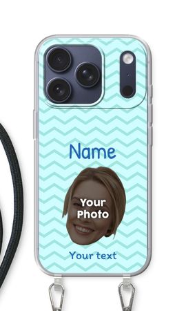 Personalized Face - Stripes Pattern