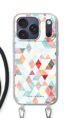 Coloured triangles pastel
