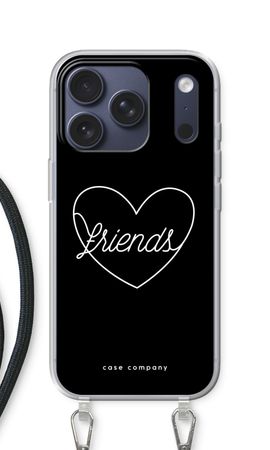 Friends heart black