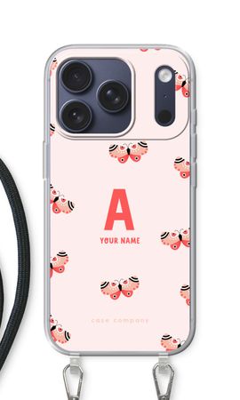 Rosy Butterflies Monogram