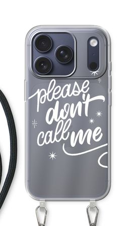 Don't call