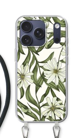 White flower pattern