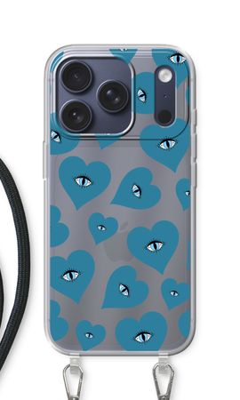 Blue heart eyes