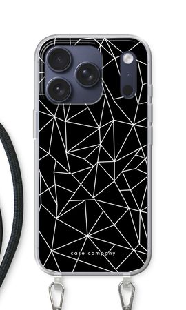 Geometric lines white