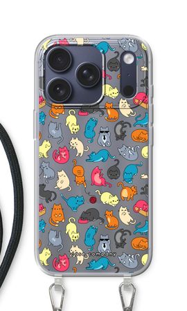 Colourful cats