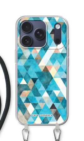 Coloured triangles blue