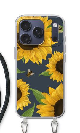 Sunflower and bees