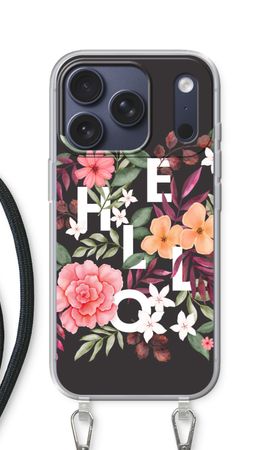 Hello in flowers