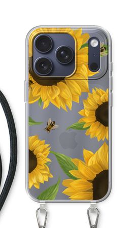 Sunflower and bees