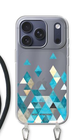 Coloured triangles blue
