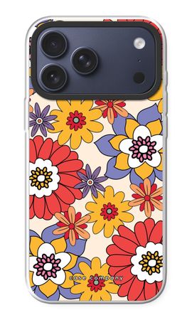 Retro Flowers - Yellow